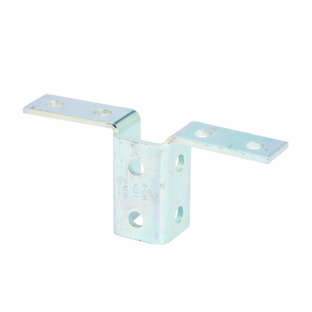 B273ZN Double Wing Connection, 10 Holes, 3-15/16 in L x 9-3/16 in W, Steel