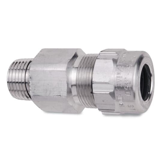 ST125-470 T&B Star Teck Teck Cable Fitting, 1-1/4 in Trade, 1.35 to 1.625 in Cable Openings, Aluminum