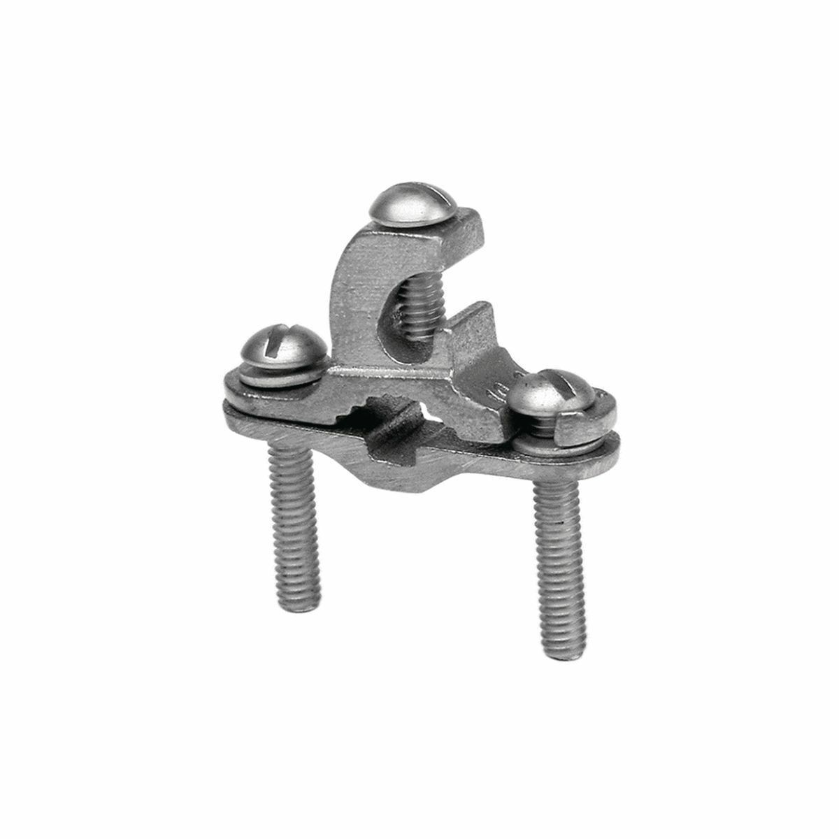 C11K16D Ground Clamp, 3/8 to 1 in Rod, 10 to 2 AWG Conductor, Cast Bronze