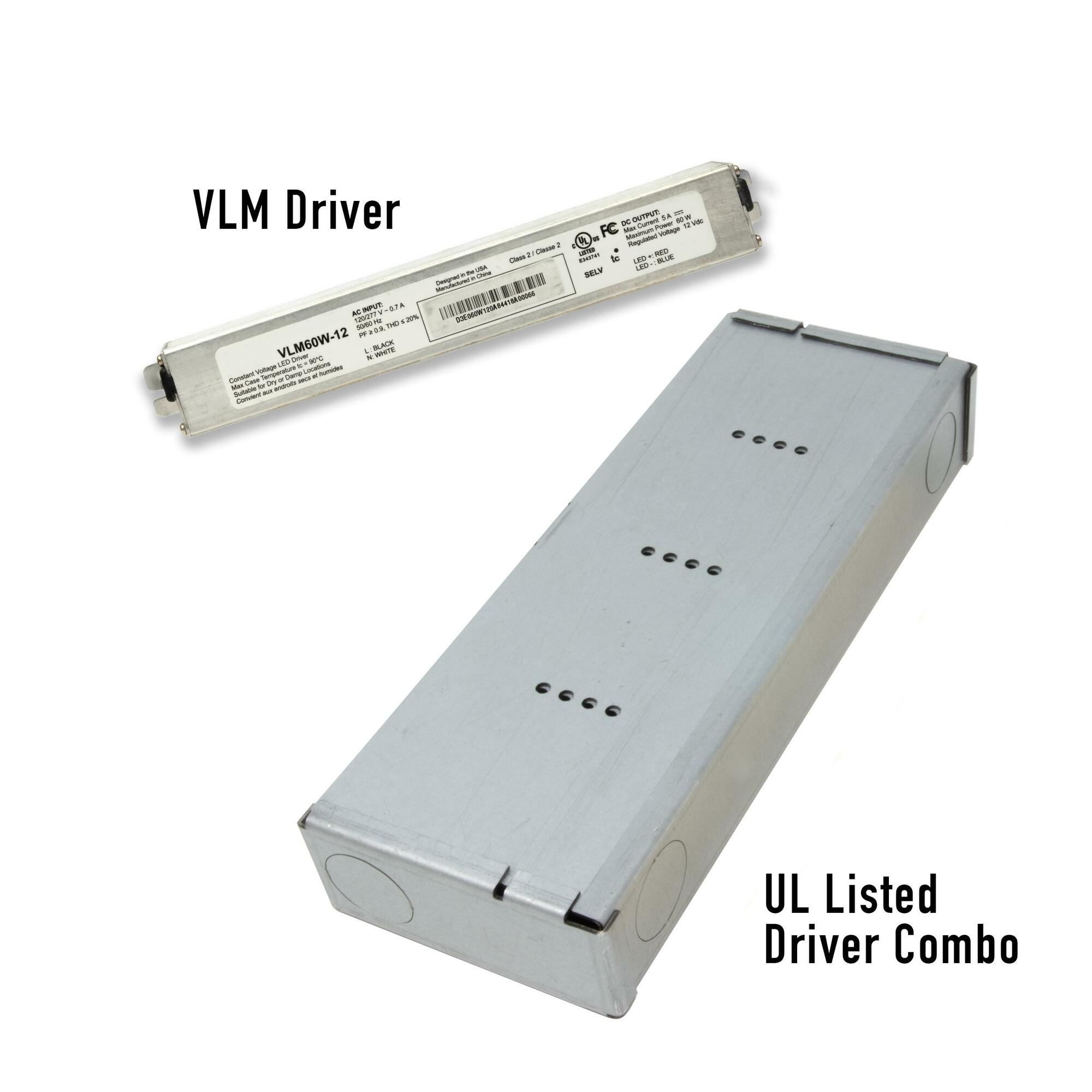 VLM60W-24-LPM VLM Constant Voltage LED Driver, 24V DC, 60W