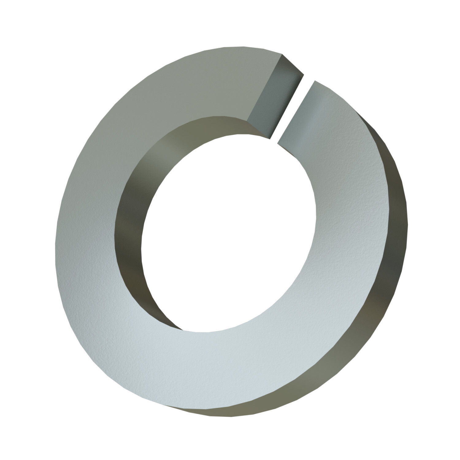 HLKW025-EG Shakeproof Channel Lock Washer, 1/4 in, Steel