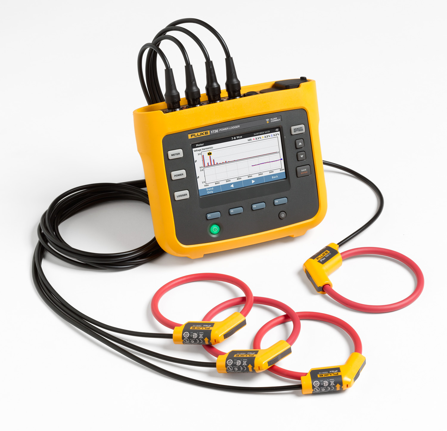 I17XX-FLEX6000/4PK iFlex Flexible Current Clamp Probe, 1 kV AC, 6000 A, 50/60 Hz
