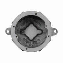 GRF19 Condulet Round Surface Blank Outlet Box With Lug, 17.8 cu-in Capacity, Epoxy Painted