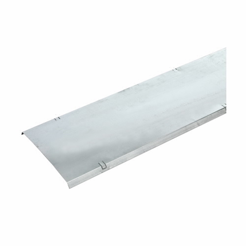 Flextray cover, Pre-galvanized zinc finish, Steel, Protects cable from debris and dust, 12"X 18"flextray covers