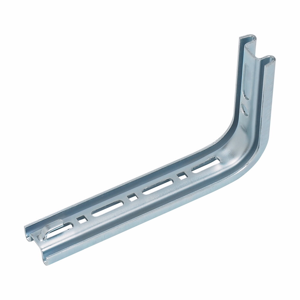 Flextray bracket, Steel, Electro-galvanized finish, 8"L bracket