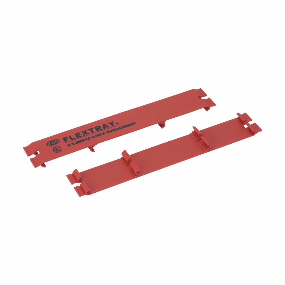 Flextray attachment clip, Steel, non-plenum-rated resins, Lable clip