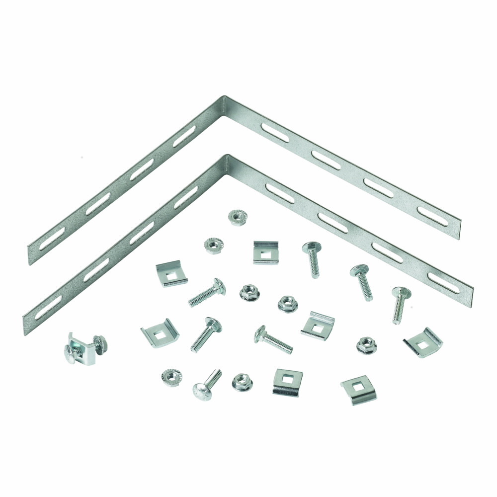 Flextray accessory kit, Stainless steel type 316, 90 degree kit