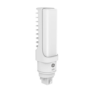 LED9G24Q-H/840 Fully Enclosed Horizontal Replacement LED Lamp, 9 W, 26 W Incandescent Equivalent, G24Q/GX24Q Lamp Base, 120 V