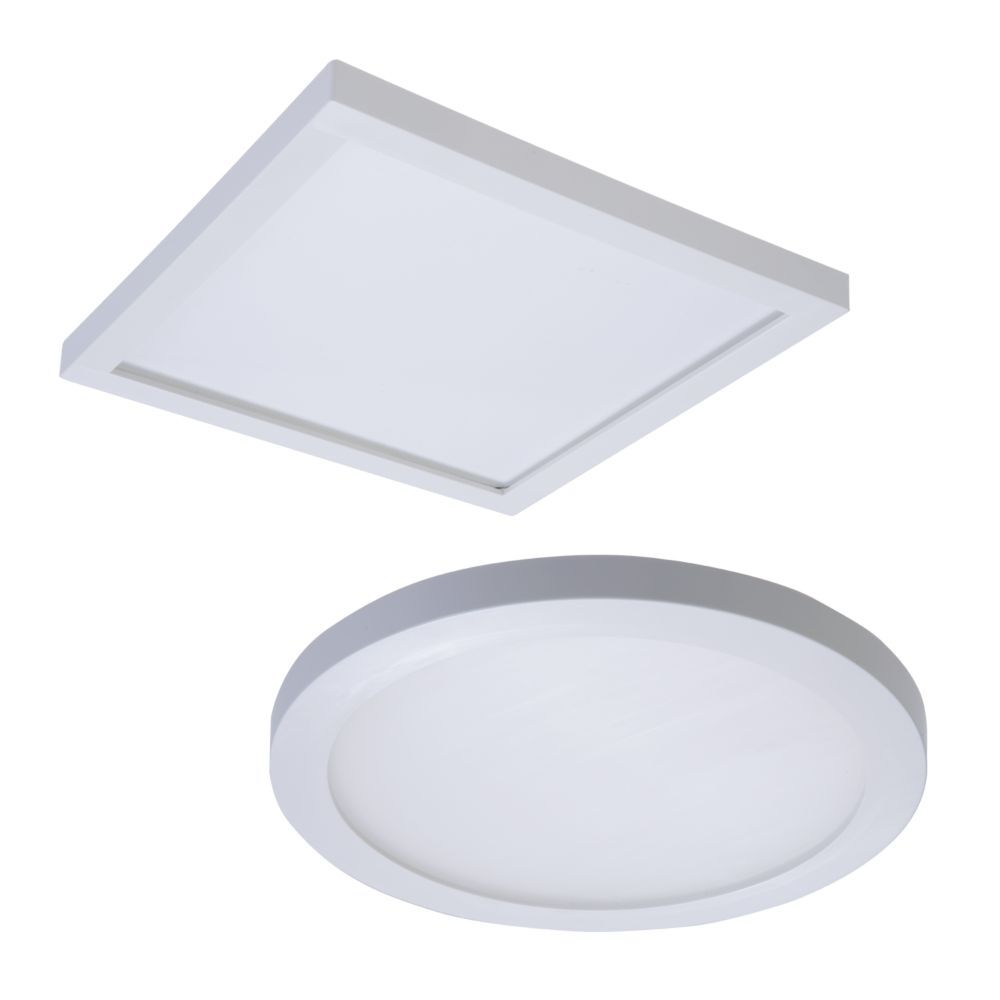 SMD6R6930WH Halo Air-Tite Low Profile Round Downlight Fixture, (1) Lamp, 10 W Fixture, 120 V AC, Matte Housing