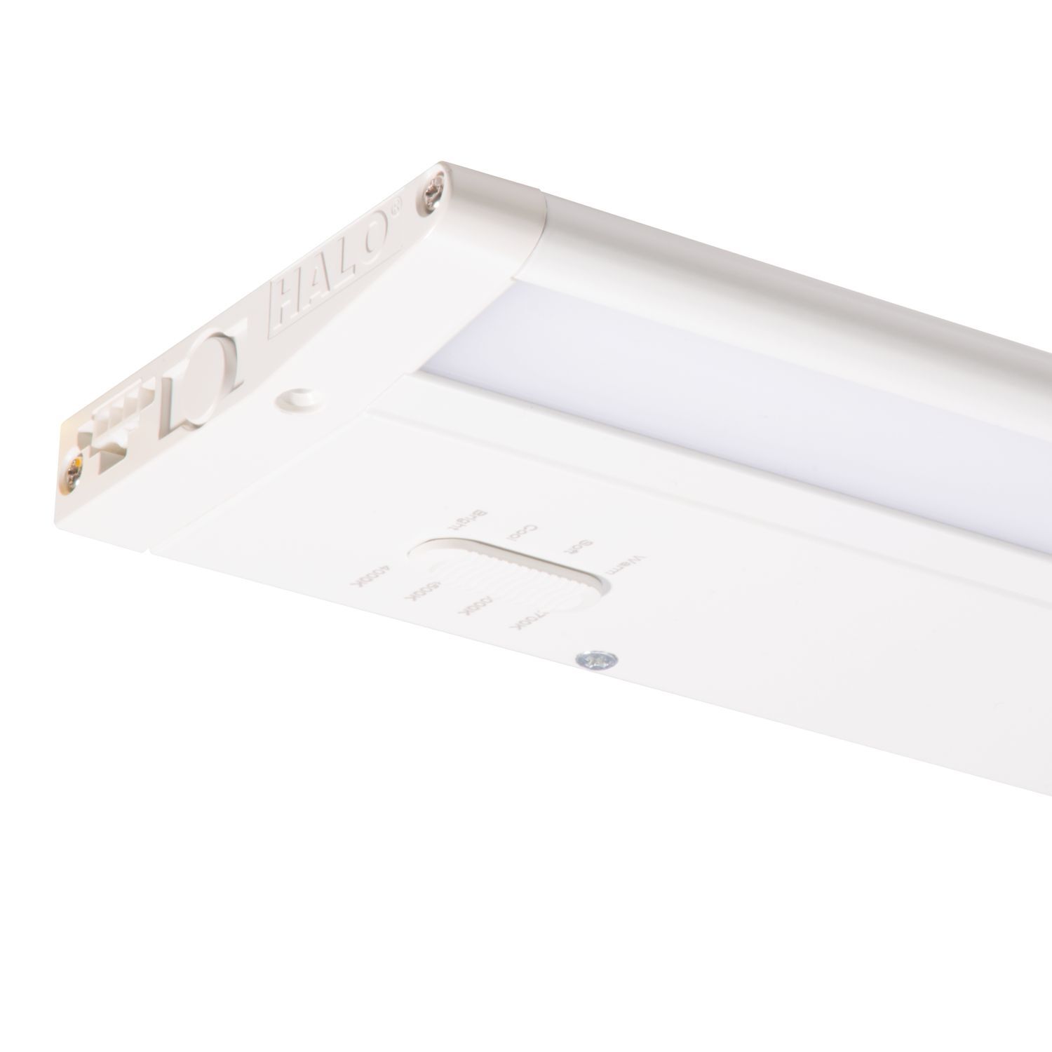 HU30SCT09P Halo seleCCTable Dimmable Premium Under Light, (1) Lamp, 120 to 277 V AC, White Housing