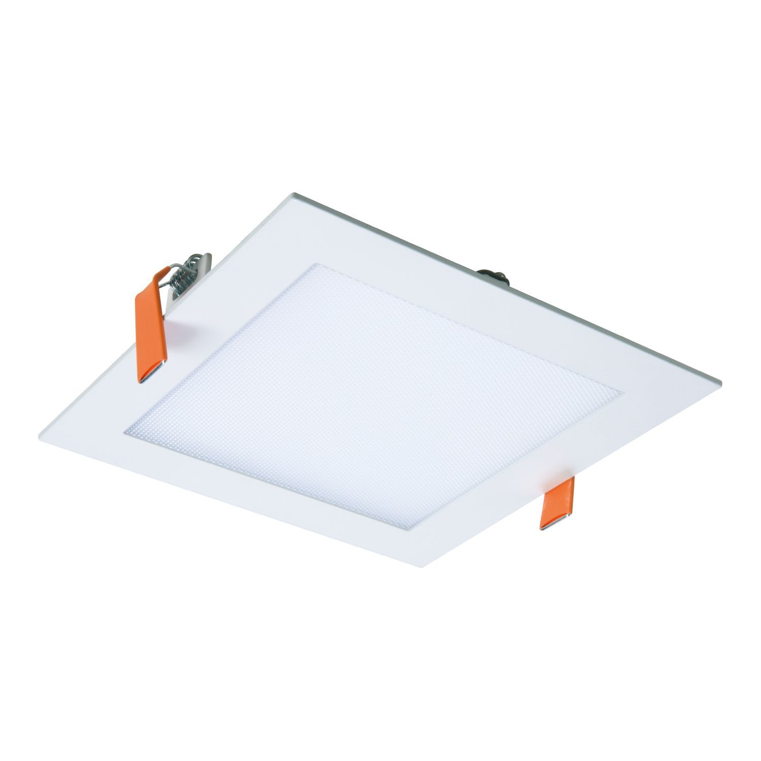 HLB6S099301EMWR Halo HLB6S Aperture Integrated Square Recessed Downlight, LED Lamp, 12 W Fixture, 6.7 in Ceiling Opening, 120 V AC, Die Cast Aluminum Housing