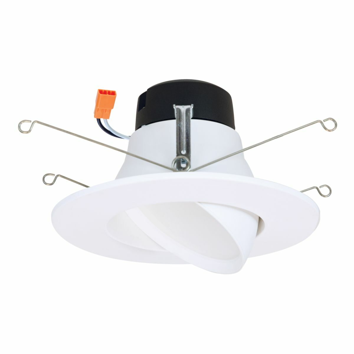 LA56069271EWH Halo Air-Tite 5 in 6 in Aperture All Purpose Integrated Retrofit Downlight, 5 in, 6 in Ceiling Opening, 120 V AC, Aluminum/Steel Housing