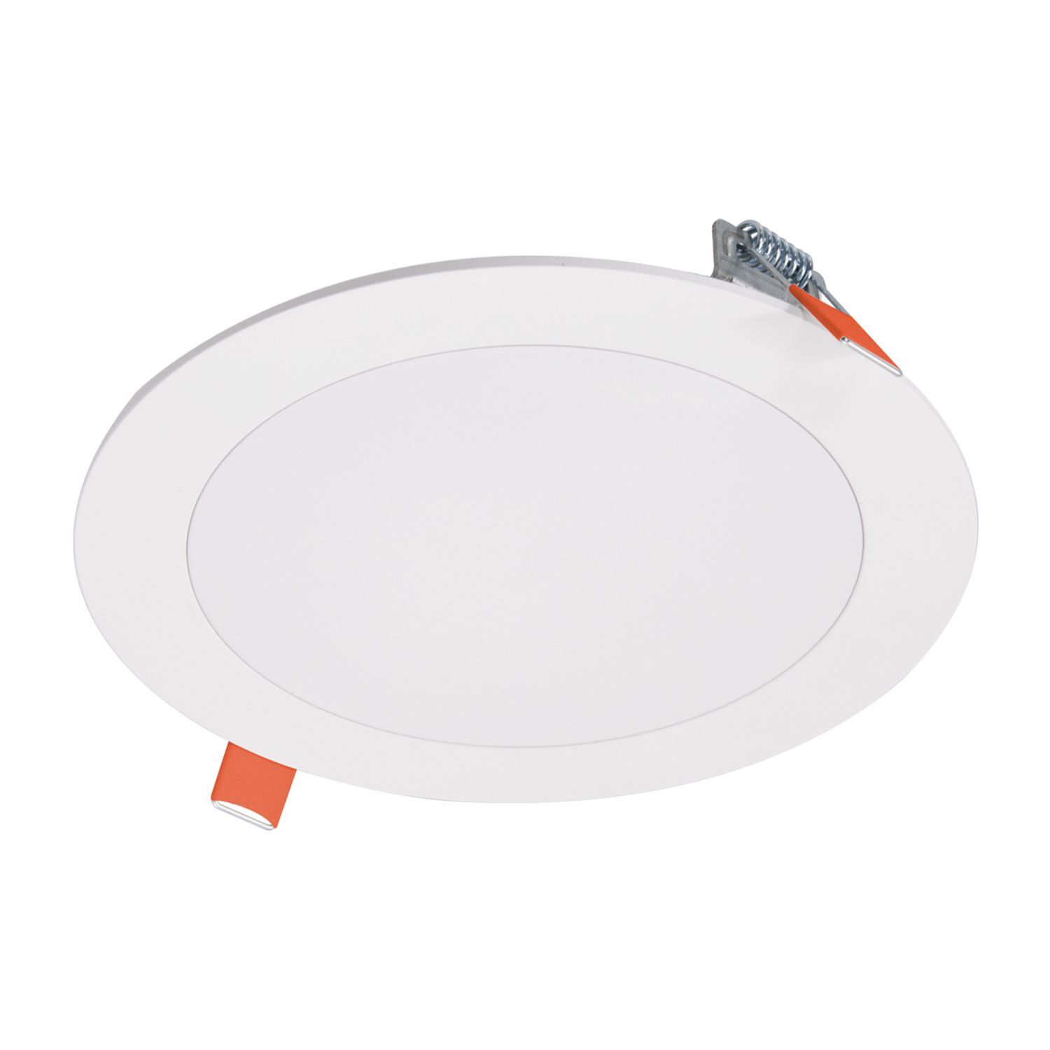 HLB6099FSE010MWR Halo MicroEdge Round Downlight With 5 SeleCCTable CCT, LED Lamp, 14.5 W Fixture, 6.7 in Ceiling Opening, 120/277 V, Die Cast Aluminum Housing