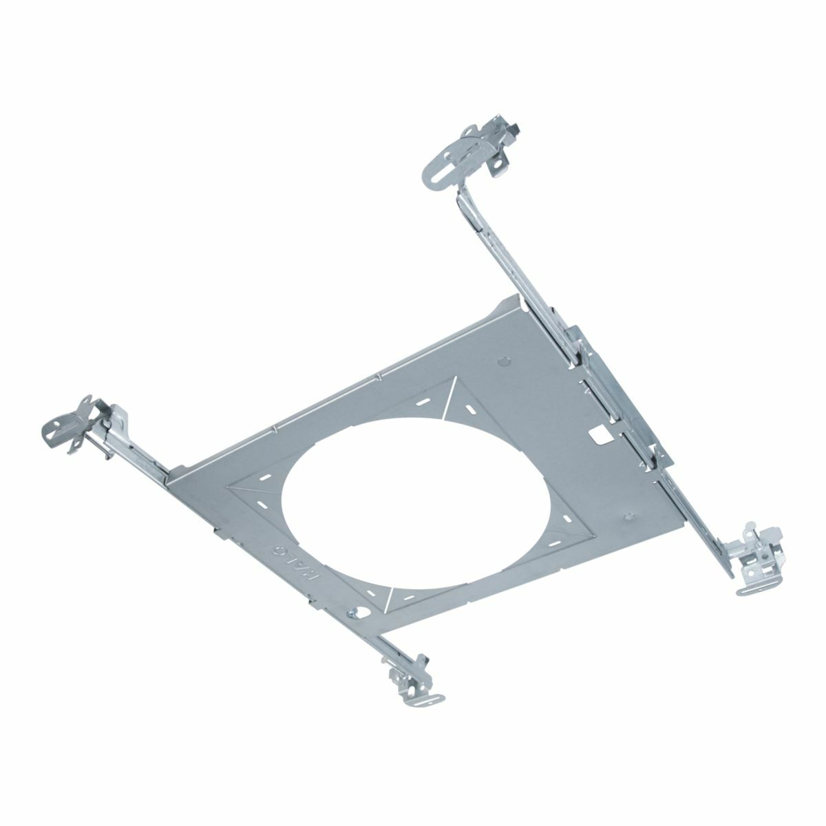 HL6RSMF Halo HL6 Round and Square Mounting Frame, LED Lamp, 120 to 277 V, Galvanized Steel Housing