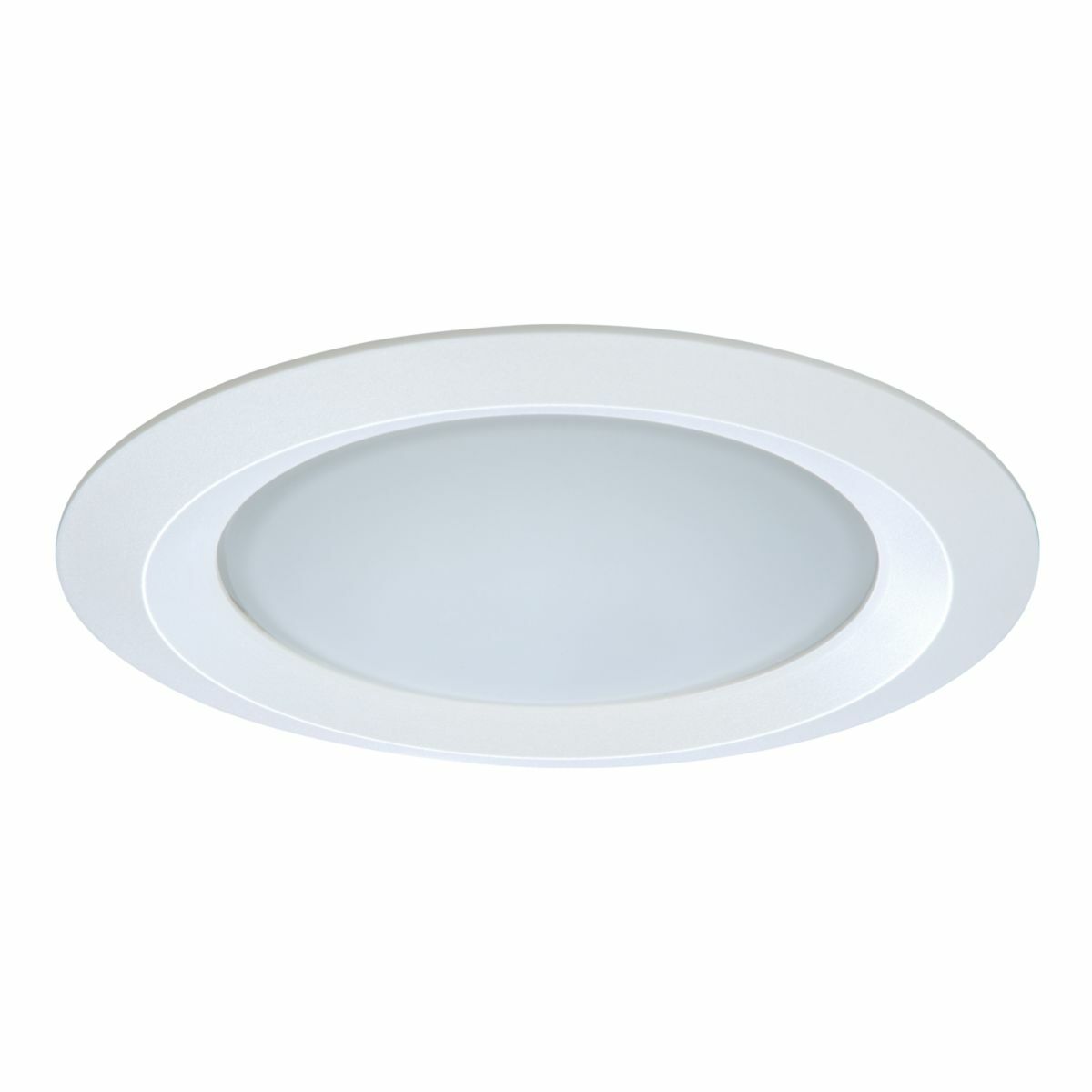 5150WH Halo 5150 Frost Glass Lens Self-Flange Light Fixture Reflector, 18 in L x 8 in W x 14 in H, Ceiling Mounting, Plastic