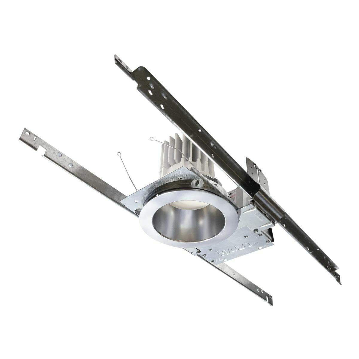 41MDH Halo Commericial 60 deg Beam Angle Medium Conical Reflector, 4.41 in Dia Inside x 4 in Dia Outside, LED Lamp, For Use With HC4 4 in New Construction/Remodel Downlight, Aluminum