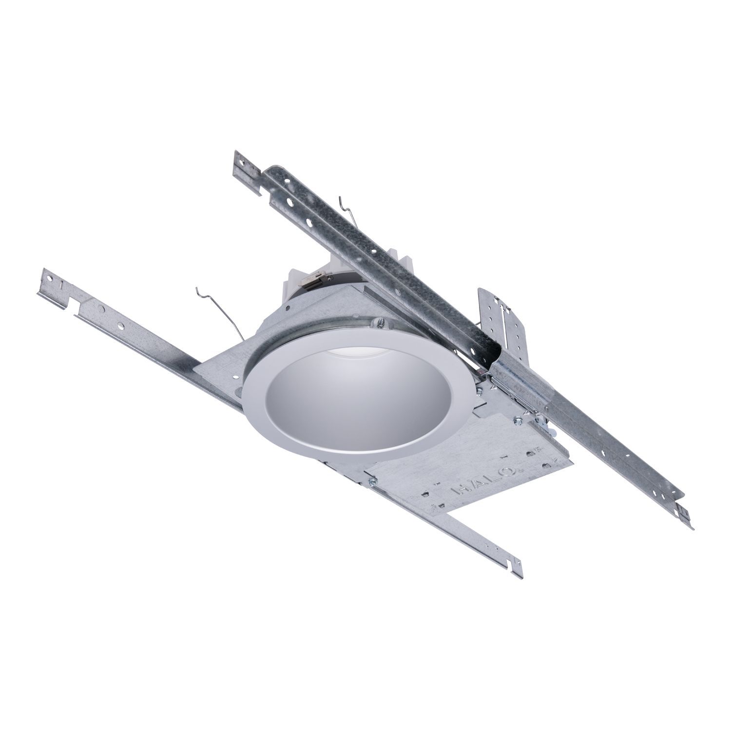 61WDH Halo Commericial 65 deg Beam Angle Wide Conical Reflector, 6.06 in Dia Inside x 6 in Dia Outside, LED Lamp, For Use With HC6 6 in New Construction/Remodel Downlight, Aluminum