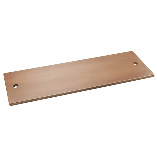 BBFC-4-20-18 Type BBFC Grounding Busbar, 20 in L x 4 in W, 18 Holes, Copper