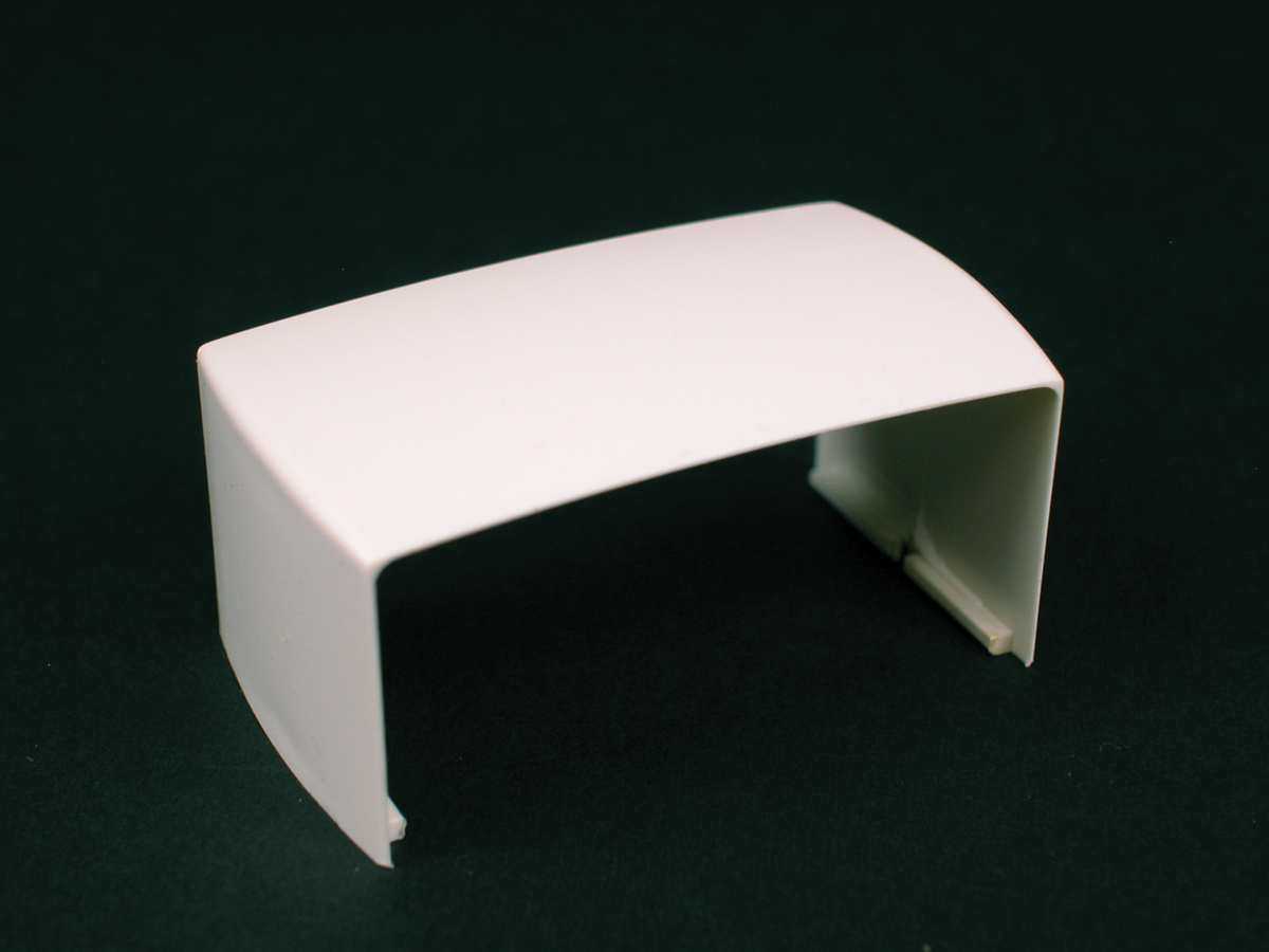 PN03F06V 1-Channel Non-Metallic Cover Clip, For Use With Eclipse PN03 600 V AC Surface Non-Metallic Raceway, Ortronics TracJack and 600 V AC Series II Module