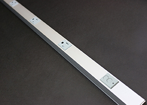V20GB306TRGFI6 Plugmold 2000 1-Circuit 3-Wire GFCI Module, 36 in L x 1-9/32 in W x 1 in H, 1 Channel, Steel
