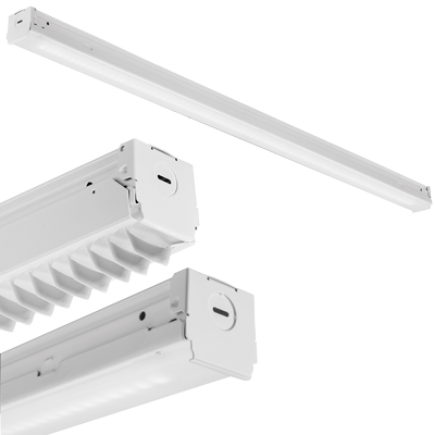 TZL1N L96 6000LM FST MVOLT 40K 80CRI WH 96 inch Tandem ZL LED Strip Light with Narrow Lens, 6000 LM, 4000K