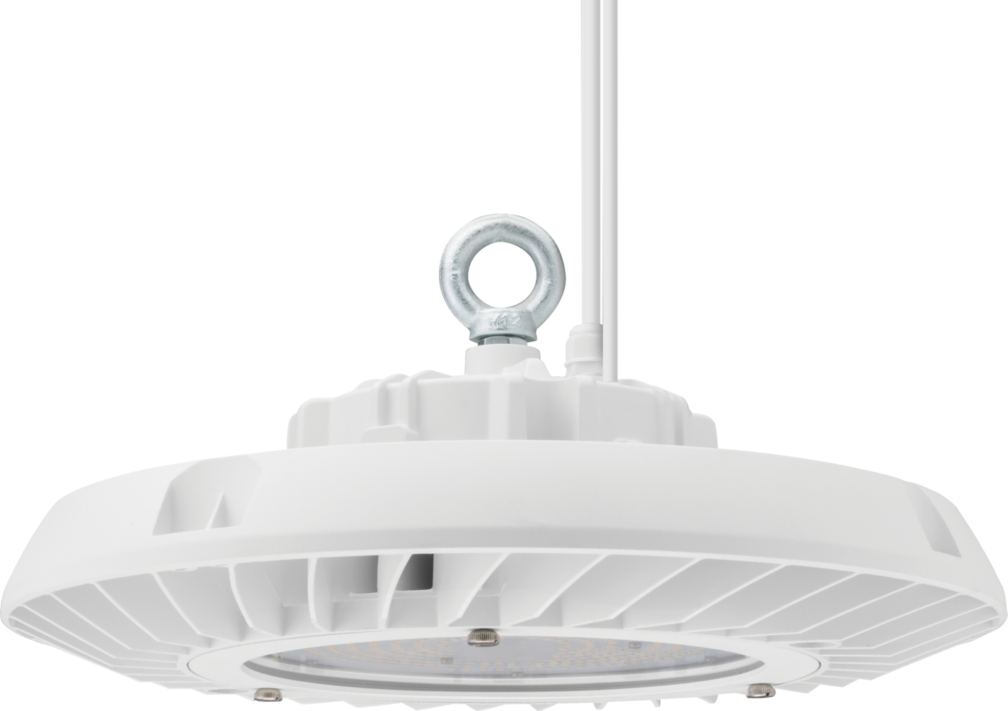 JEBL 24L 40K 80CRI WH Round LED High Bay, 24000 LM, 4000K, 185W