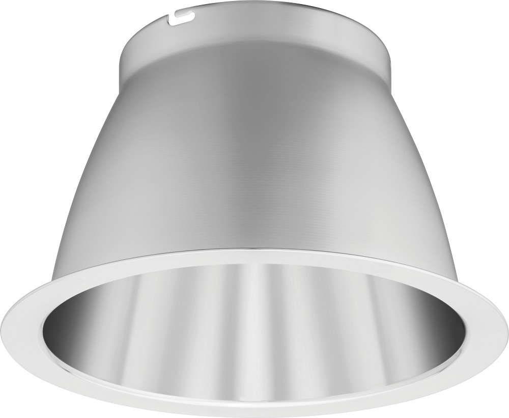 LO6AR LSS Trim, 6 in Dia Inside x 7-1/2 in Dia Outside, LED Lamp, For Use With LDN6 Open Non-IC New Construction Downlight, Aluminum
