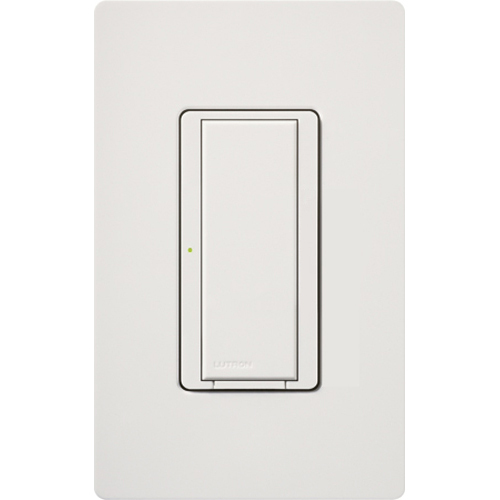 MRF2S-8S-DV-WH Vive Maestro Wireless Switch, 8 Amp Light/3 Amp Fan, 1 Pole/Maestro, No Neutral Required, 120-277V, White