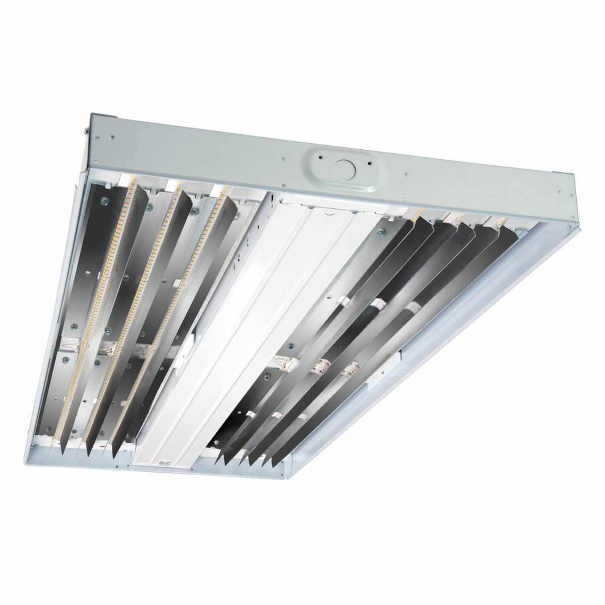 HBLED-LD5-18SE-W-UNV-L840-CD2-U Metalux HBLED SE Standard Efficacy Wide Distribution Industrial High-Bay Luminaire, 131 W Fixture, 120 to 277 V AC, White Enamel/Iron Phosphate Coated Housing