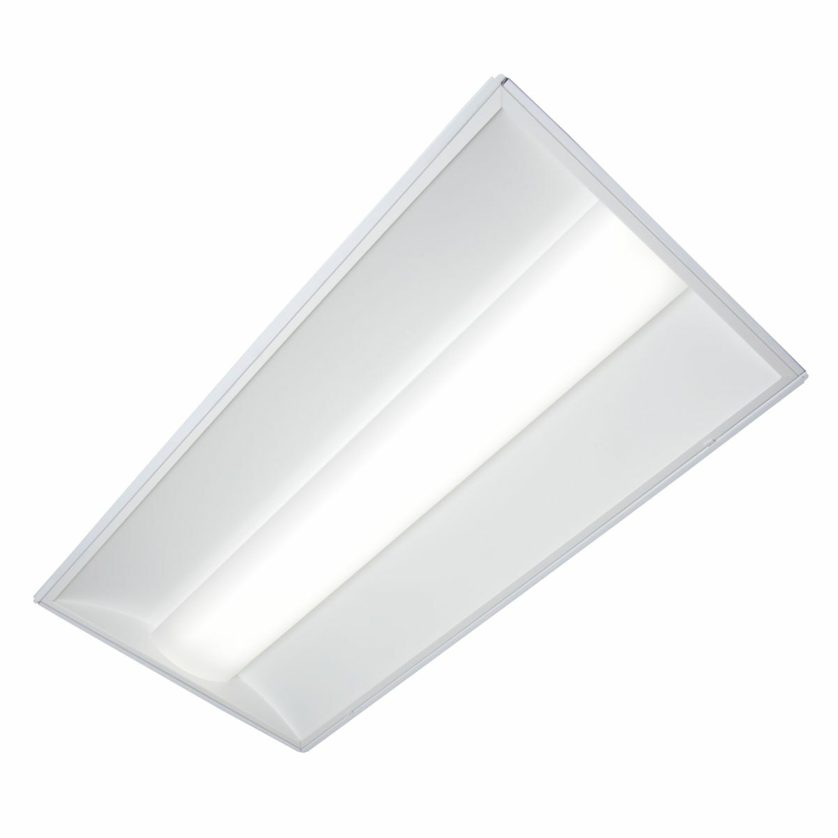 24CZ-LD5-40-UNV-L835-CD1-U Metalux 2x4 Cruze Direct/Indirect Specification Grade Specification Recessed Troffer, 29 W Fixture, 120 to 277 V AC, Cold Rolled Steel Housing
