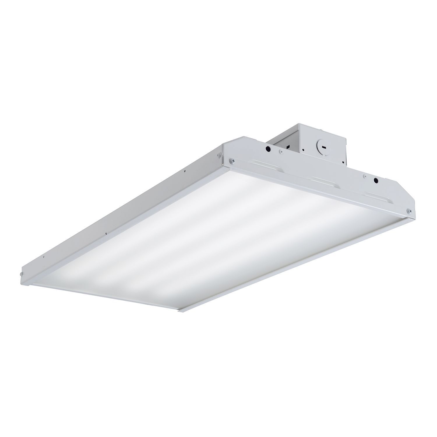 LHB-18-UNV-L850-CD-U Metalux LHB Linear Industrial High-Bay Fixture, 132 W Fixture, 120 to 277 V AC, White Polyester Powder Coated Housing