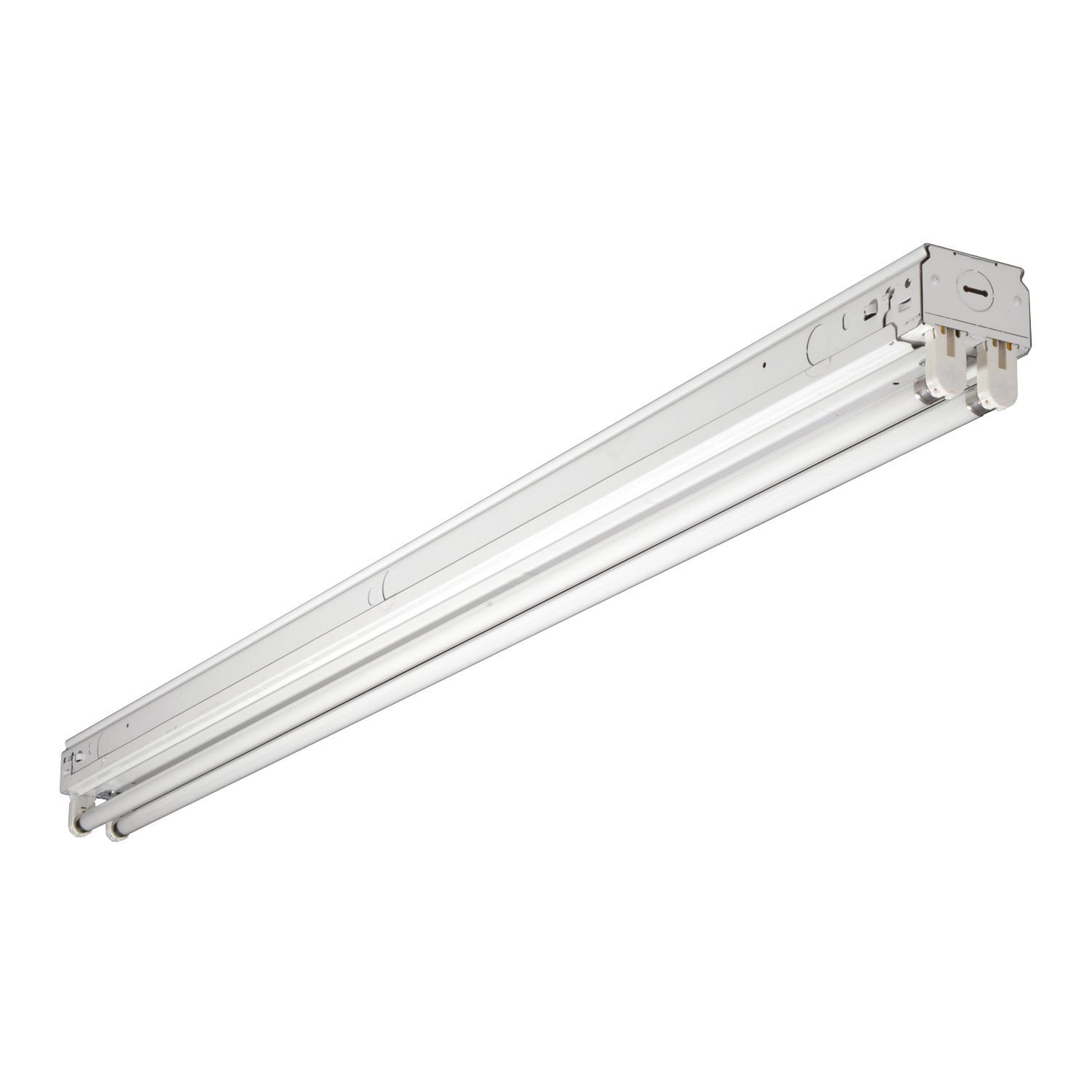 WG/DIF-4FT-B Metalux Heavy Duty Industrial Wire Guard, 48 in L x 12 in W x 2.6 in H, For Use With DUF, DI, DCI, DIM, DCIM, DIVM, DCIVM Fluorescent Strip Fixture, Steel, White