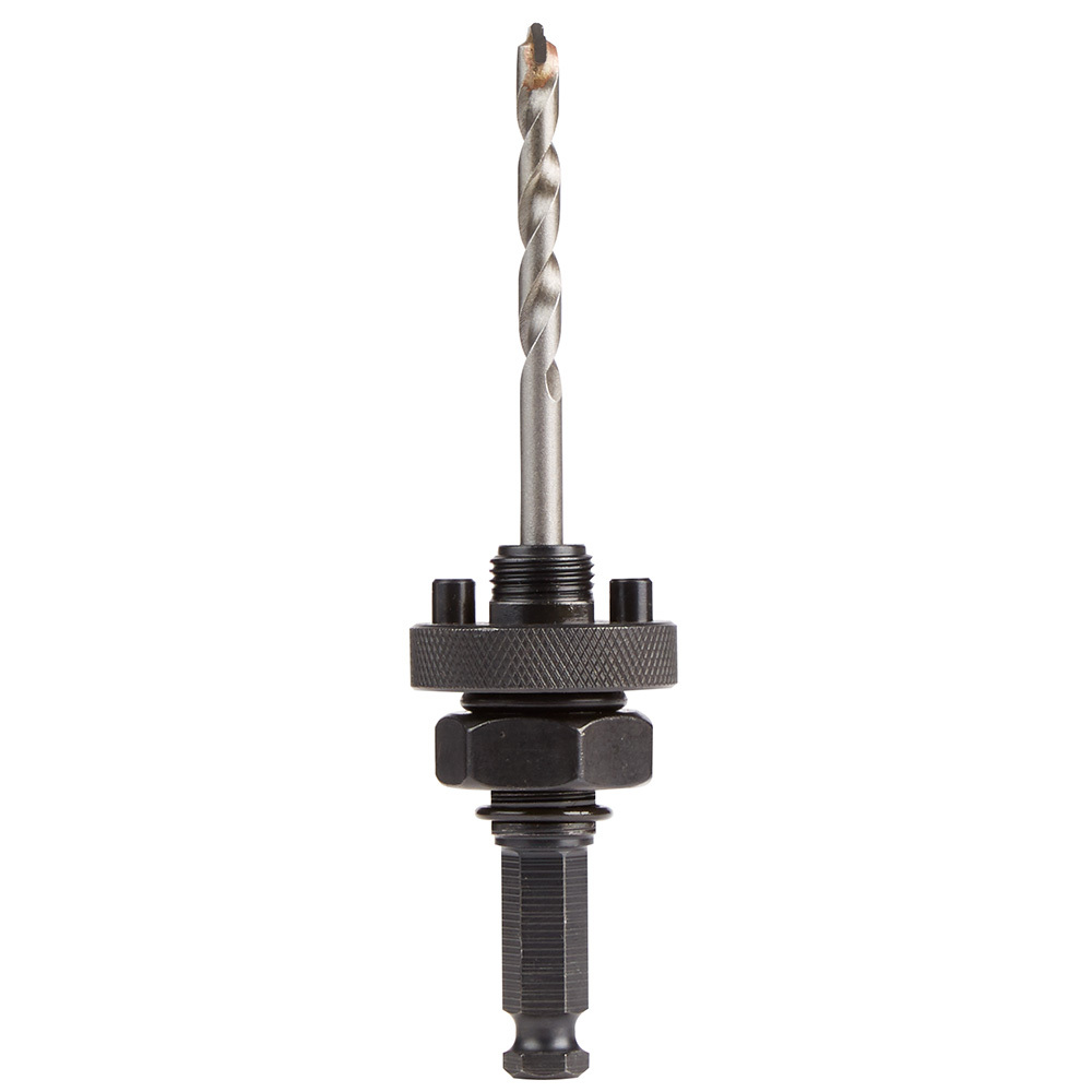 49-56-9305 Big Hawg Hole Saw Arbor, 7/16 in Arbor, 7/16 in Pilot Drill, Steel