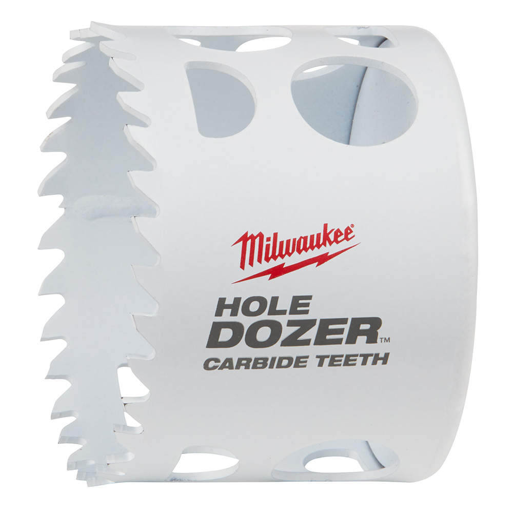 49-56-0729 Hole Dozer Hole Saw With Carbide Teeth, 2-5/8 in Dia, 1.62 in D Cutting, Carbide Cutting Edge, 5/8-18 Arbor