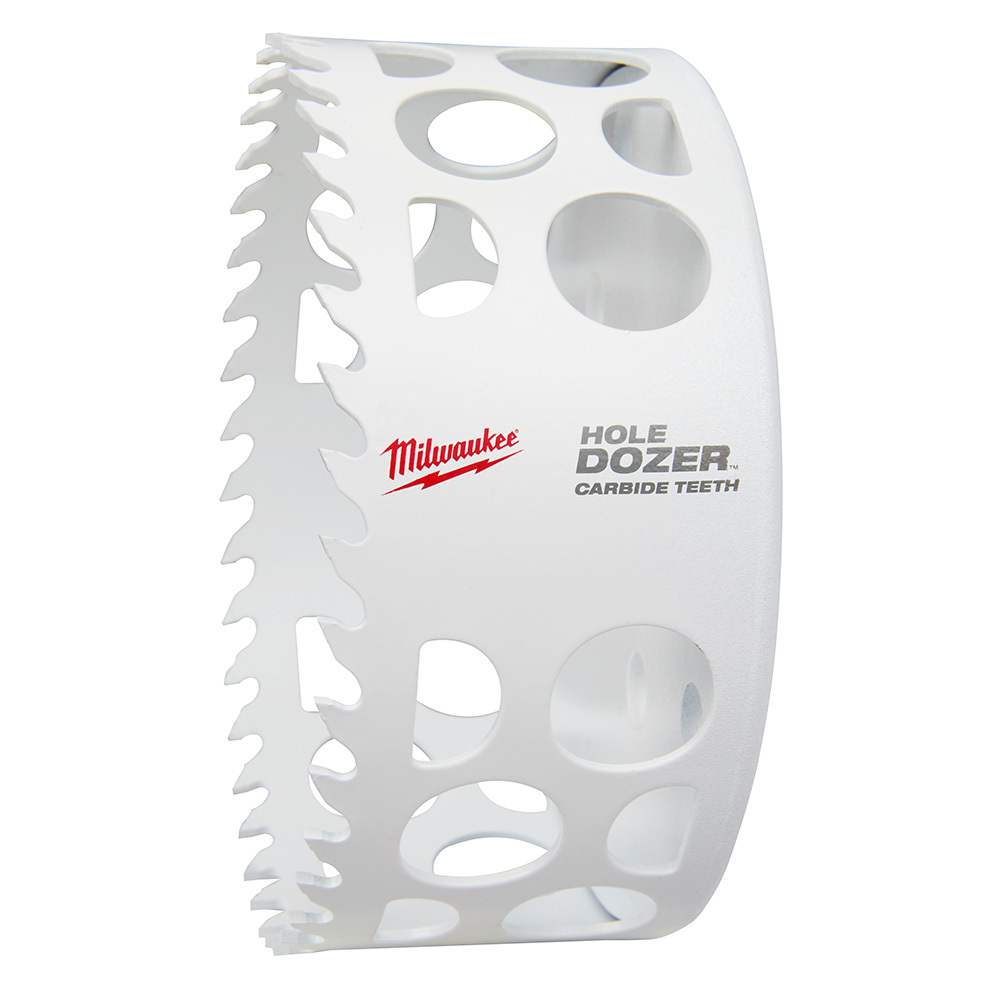 49-56-0746 Hole Dozer Hole Saw, 4-1/2 in Dia, 1.62 in D Cutting, Carbide Cutting Edge, 5/8-18 Arbor