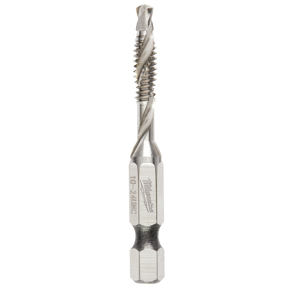 48-89-4872 Shockwave Impact Drill Tap, For Use With Impact Drivers and Drill Drivers, 10-24 UNC, 1/2 in