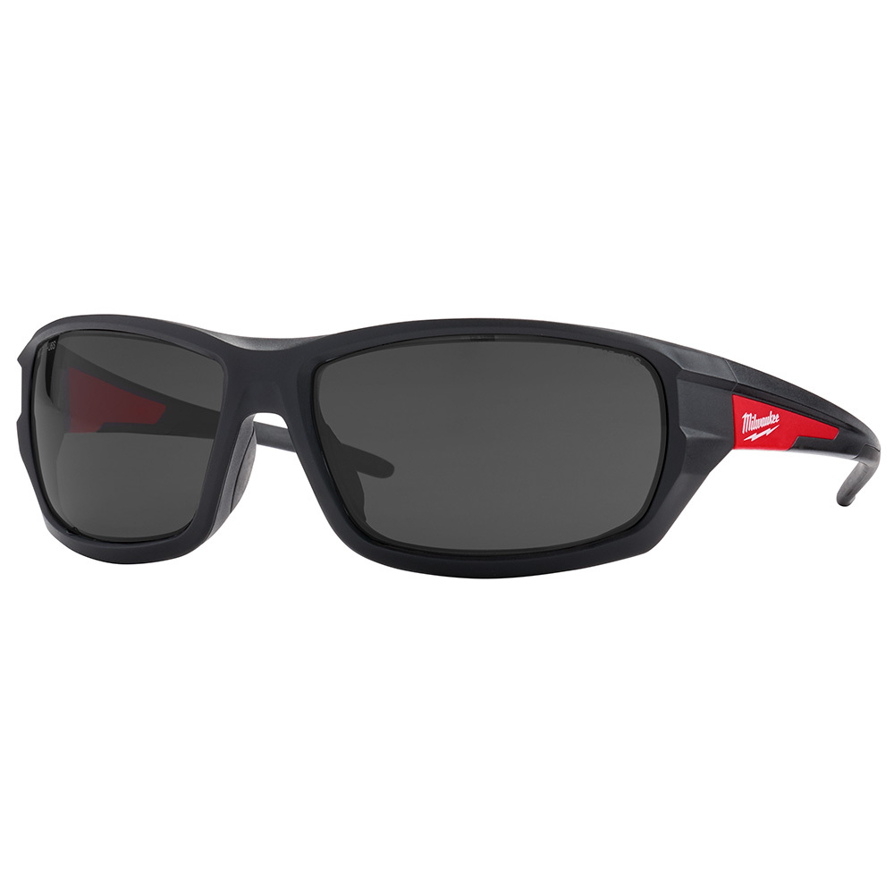 48-73-2026 High Performance Safety Glasses, Anti-Fog/Anti-Scratch/Impact-Resistant, Black Lens, Full-Frame Frame, Plastic Frame, Polycarbonate Lens, ANSI Z87.1+