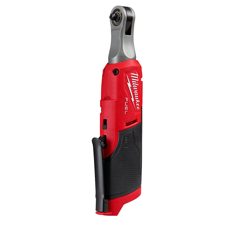 2566-20 M12 FUEL High-Speed Cordless Ratchet, 1/4 in Drive, 0 to 35 ft-lb Torque, 0 to 450 rpm Speed, 10.7 in OAL