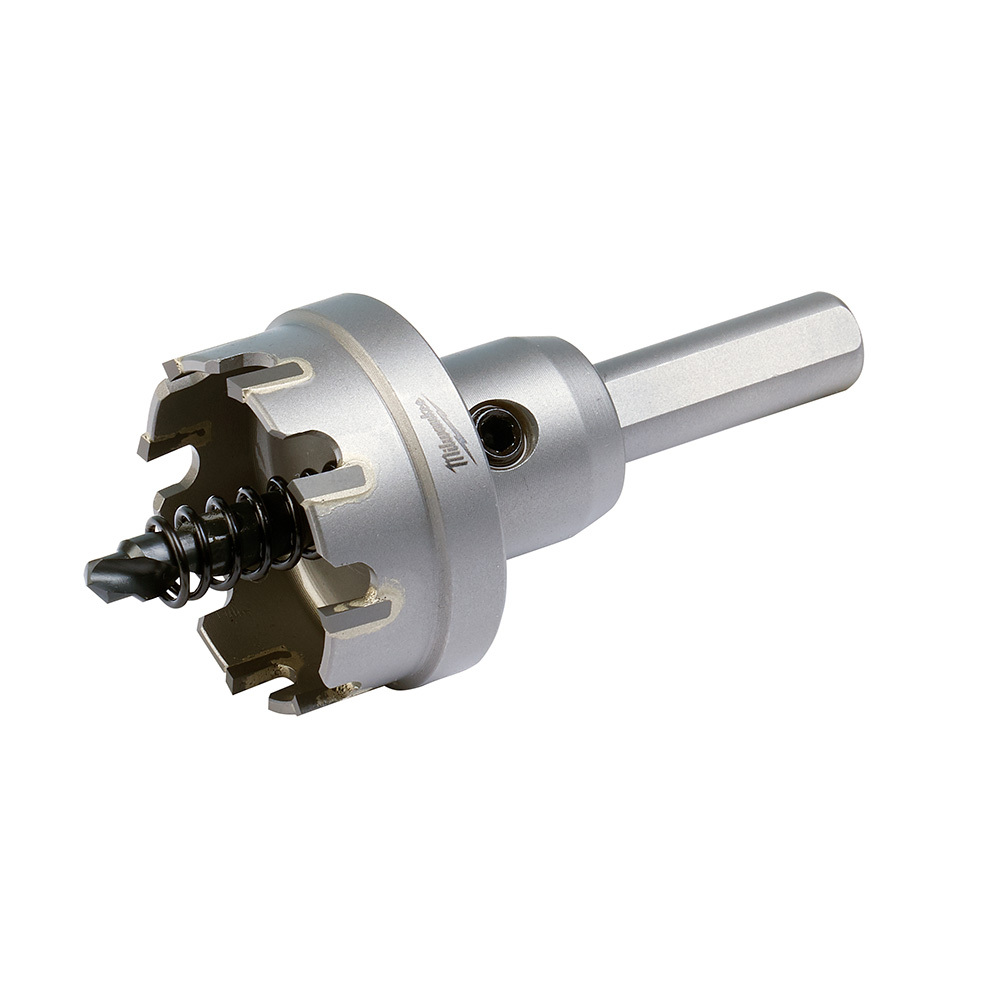 49-57-8623 1-Piece Hole Cutter, 1-3/8 in Dia, 3/16 in D Cutting, Carbide Cutting Edge