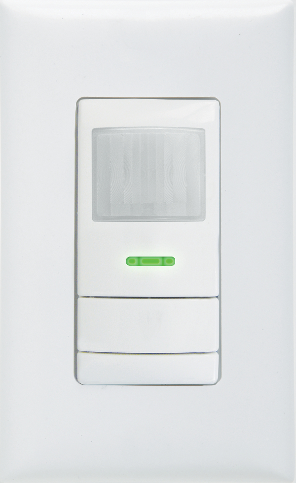 NWSX PDT LV IV nWSX PDT LV Series Low Voltage Standard Wall Switch Occupancy Sensor, 15 to 24 V DC, PIR/Dual Technology Sensor, 36 ft Coverage
