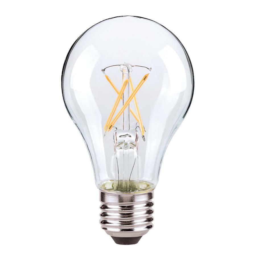 S8616 Nuvo Filament LED Filament Lamp, 7 W, 60 W Incandescent Equivalent, E26 Lamp, 810 Lumens
