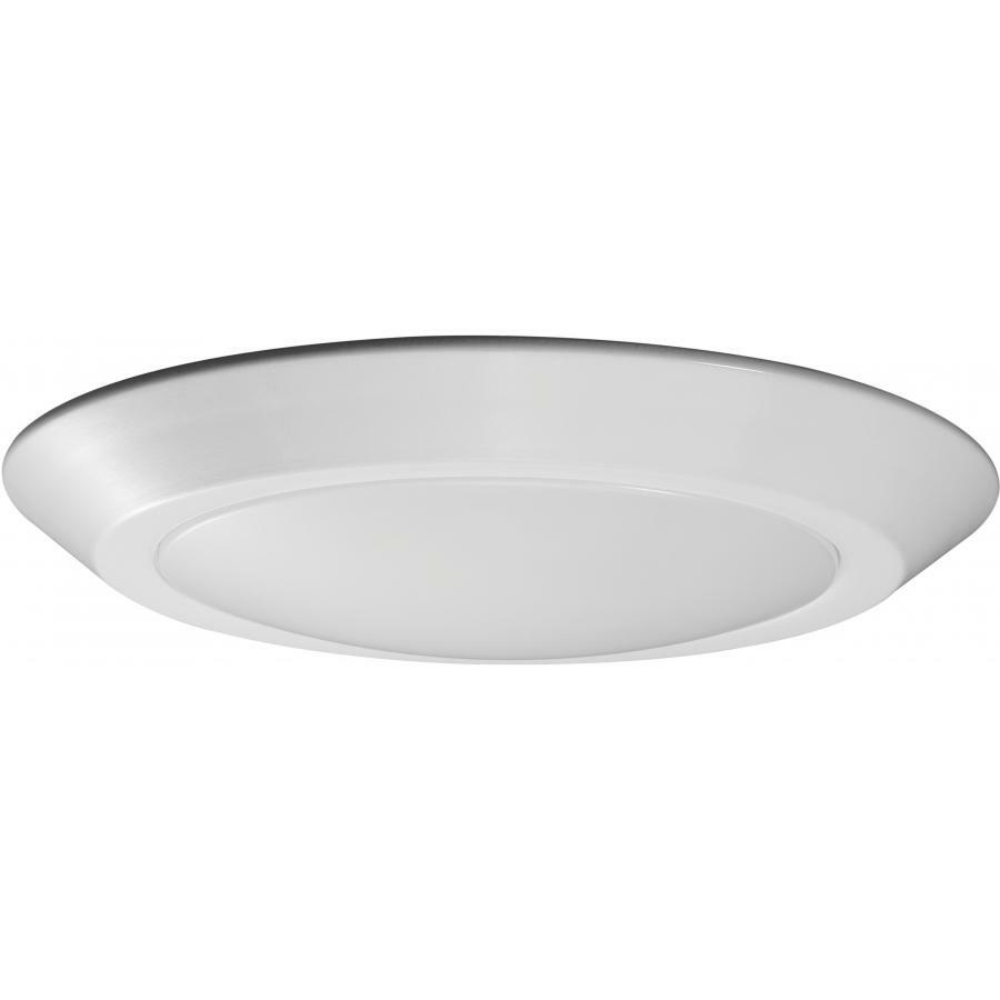 62-1165 Nuvo Signature Close-to-Ceiling Contemporary Dimmable Flush Mount Fixture, (1) Lamp, 120 VAC