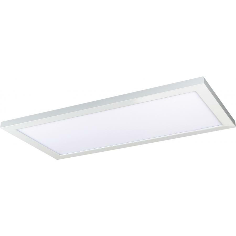 62-1252 Nuvo Blink Plus Dimmable Flat Panel Low Profile Surface Mount Fixture, (1) Lamp, 22 W Fixture, 120-277 VAC, White Housing