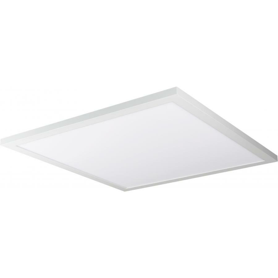 62-1253 Nuvo Blink Plus Dimmable Flat Panel Low Profile Surface Mount Fixture, (1) Lamp, 120-277 VAC, White Housing
