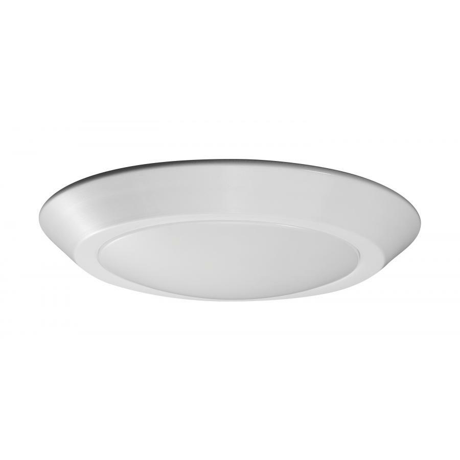 62-1264 Nuvo Signature Close-to-Ceiling Dimmable High Lumen Utility Flush Mount Fixture, (1) Lamp, 120 VAC
