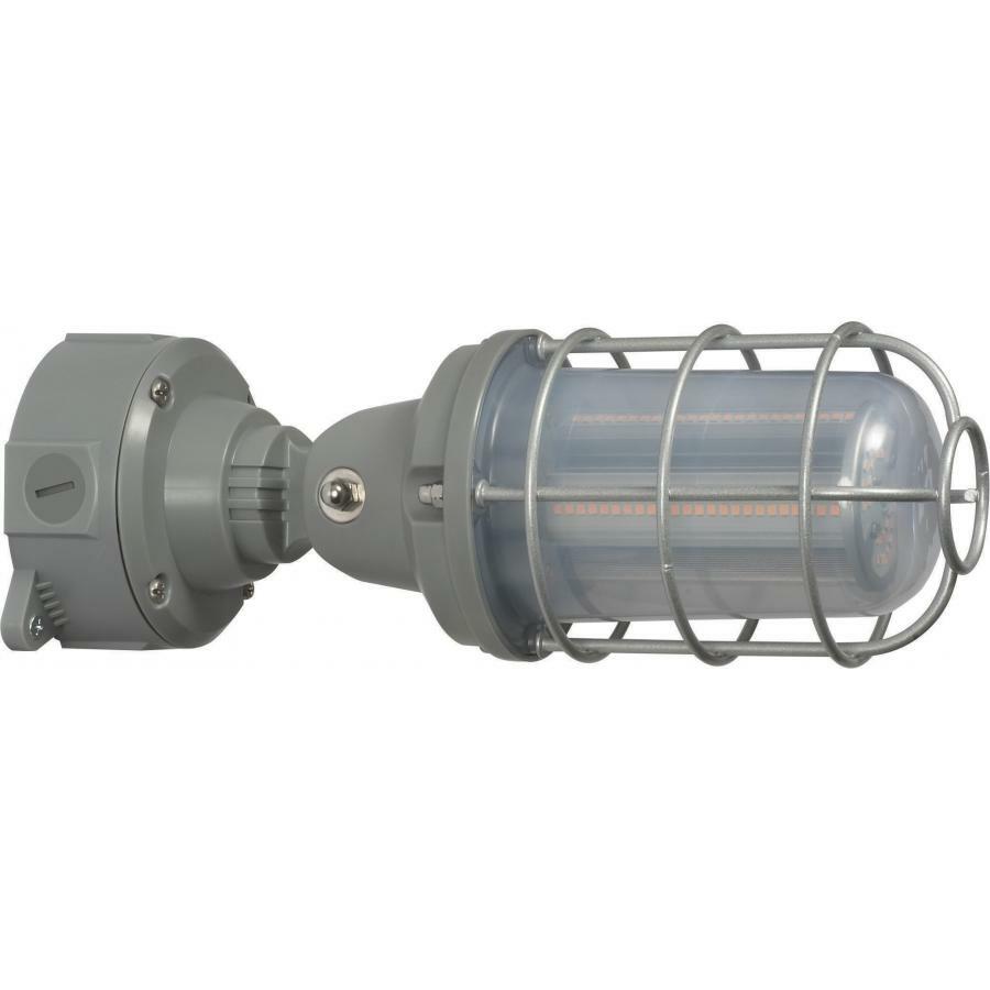 65-172 Nuvo Signature Adjustable Utility Style Vapor Tight Fixture, (1) Lamp, 100 to 277 V, Gray Housing