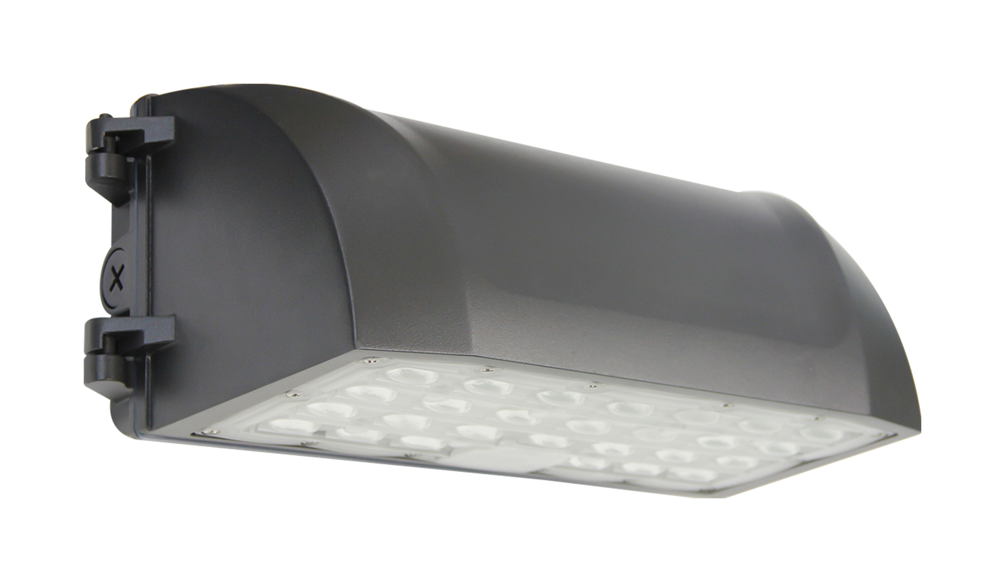 65-672 Nuvo Full Cut-Off LED Wallpack, LED Lamp, 60 W Fixture, 120 to 277 V AC, Bronze Housing