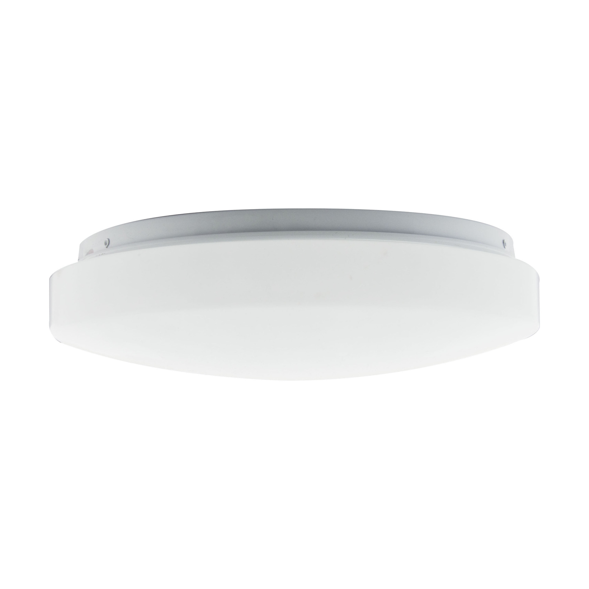 62-1210 Nuvo Round LED Flush Mount Fixture, 16 W Fixture, 120 V AC, White Housing