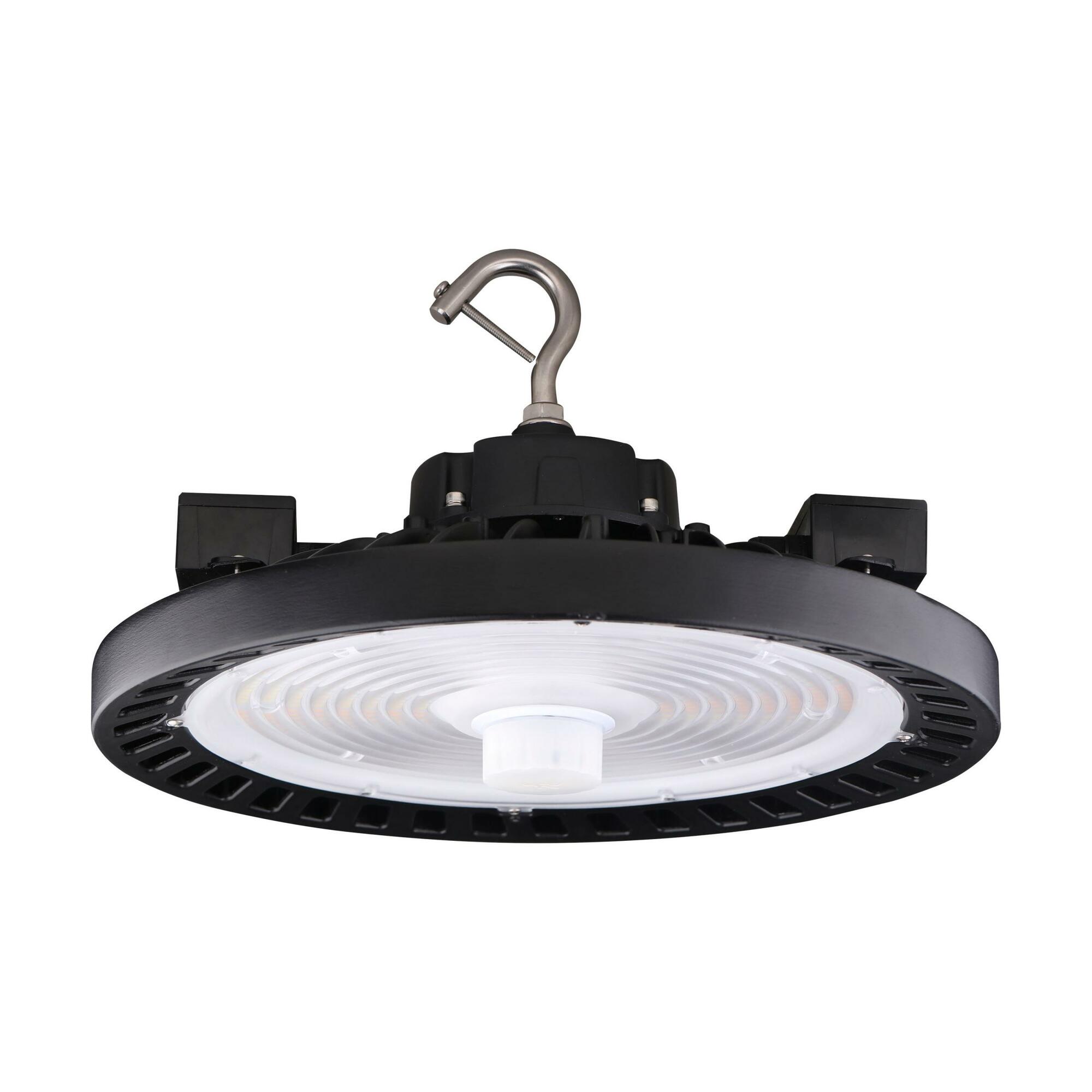 65-770R1 Nuvo UFO High Bay, (1) Lamps, 80, 100, 120 W Fixture, 100-277 V, Black Housing