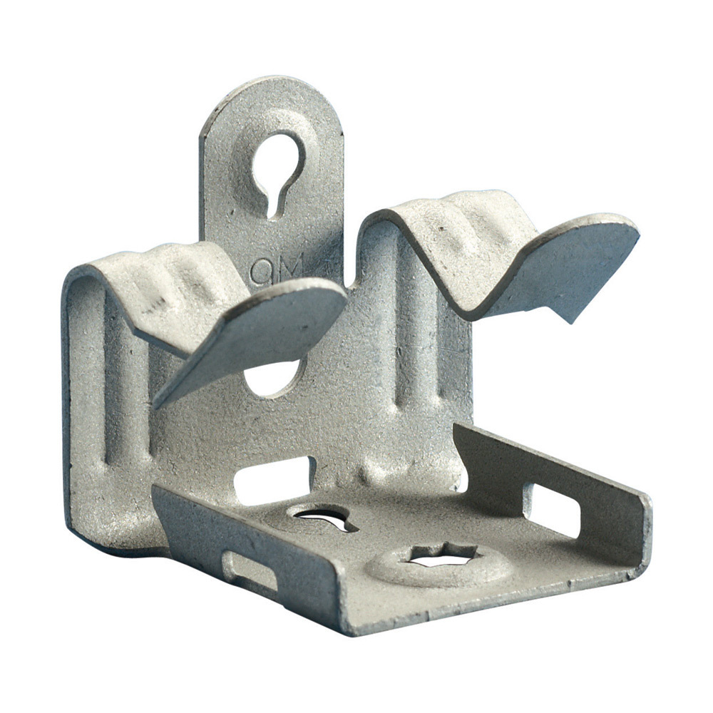 M58 Hammer-On Flange Clip, 5/16 to 1/2 in THK Flange, 25/75/100 lb Load, Spring Steel, Caddy Armor
